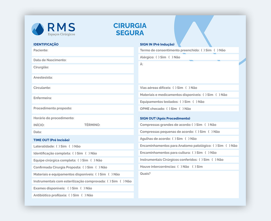 RMS Espaços Cirúrgicos